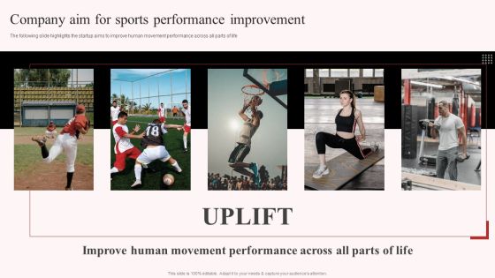 Uplift Capital Raising Pitch Deck Company Aim For Sports Performance Improvement Summary PDF Uplift Capital Raising Pitch Deck Company Aim For Sports Performance Improvement Summary PDF