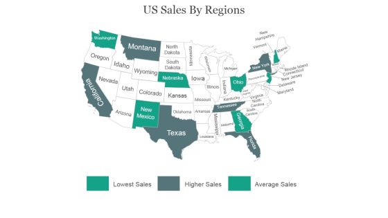 Us Sales By Regions Ppt PowerPoint Presentation Influencers Us Sales By Regions Ppt PowerPoint Presentation Influencers