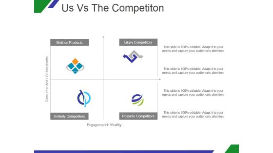 Us Vs The Competiton Ppt PowerPoint Presentation Inspiration Us Vs The Competiton Ppt PowerPoint Presentation Inspiration