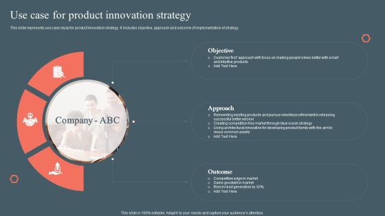 Use Case For Product Innovation Strategy Product Development And Management Plan Structure PDF Use Case For Product Innovation Strategy Product Development And Management Plan Structure PDF