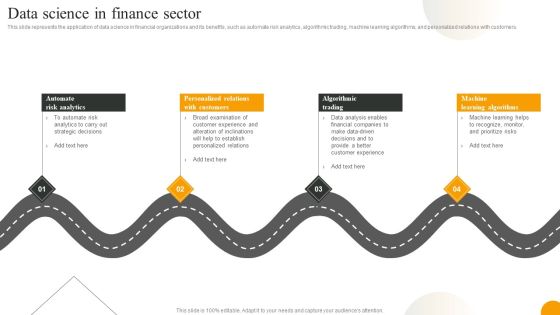 Using Data Science Technologies For Business Transformation Data Science In Finance Sector Slides PDF Using Data Science Technologies For Business Transformation Data Science In Finance Sector Slides PDF