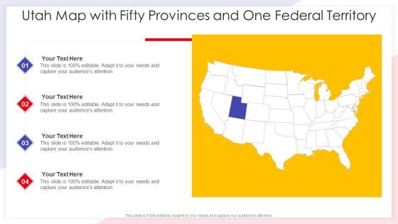 Utah Map With Fifty Provinces And One Federal Territory Pictures PDF