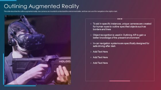 VR And AR IT Outlining Augmented Reality Ppt File Elements PDF