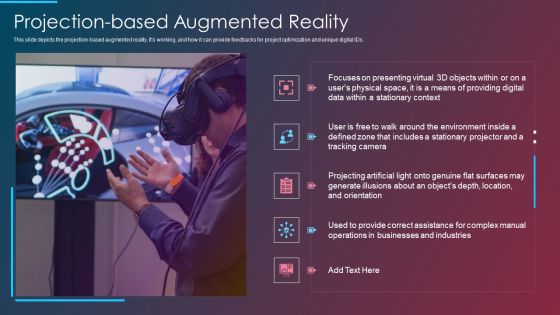 VR And AR IT Projection Based Augmented Reality Ppt Inspiration Files PDF VR And AR IT Projection Based Augmented Reality Ppt Inspiration Files PDF