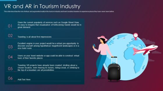 VR And AR IT VR And AR In Tourism Industry Ppt Pictures Gridlines PDF VR And AR IT VR And AR In Tourism Industry Ppt Pictures Gridlines PDF