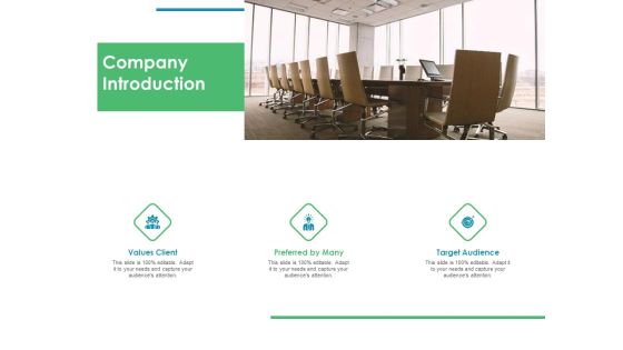 Value Creation Initiatives Company Introduction Ppt Outline Graphics Example PDF