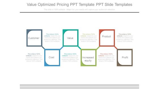 Value Optimized Pricing Ppt Template Ppt Slide Templates Value Optimized Pricing Ppt Template Ppt Slide Templates