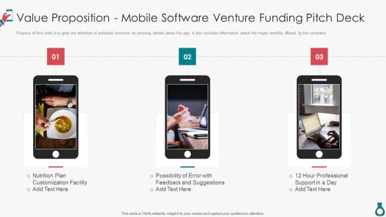 Value Proposition Mobile Software Venture Funding Pitch Deck Mockup PDF Value Proposition Mobile Software Venture Funding Pitch Deck Mockup PDF