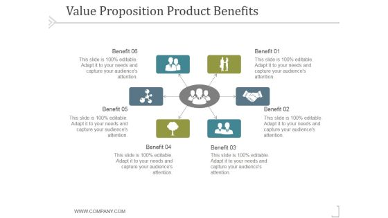 Value Proposition Product Benefits Template 1 Ppt PowerPoint Presentation Sample