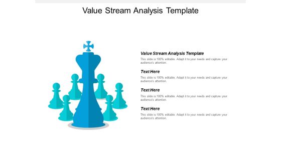 Value Stream Analysis Template Ppt PowerPoint Presentation Professional Files Cpb
