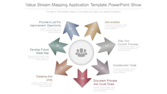 Value Stream Mapping Application Template Powerpoint Show Value Stream Mapping Application Template Powerpoint Show