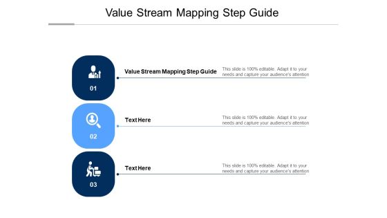 Value Stream Mapping Step Guide Ppt PowerPoint Presentation Styles Slideshow Cpb