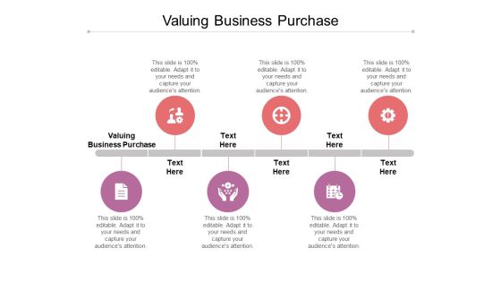 Valuing Business Purchase Ppt PowerPoint Presentation Show Slides Cpb