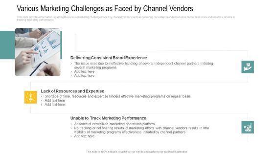 Various Marketing Challenges As Faced By Channel Vendors Designs PDF Various Marketing Challenges As Faced By Channel Vendors Designs PDF
