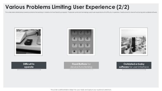 Various Problems Limiting User Experience User Topics PDF Various Problems Limiting User Experience User Topics PDF
