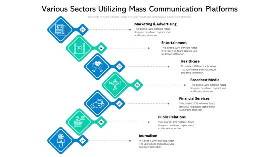 Various Sectors Utilizing Mass Communication Platforms Ppt PowerPoint Presentation File Inspiration PDF Various Sectors Utilizing Mass Communication Platforms Ppt PowerPoint Presentation File Inspiration PDF