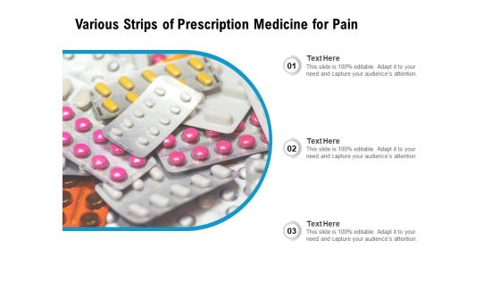 Various Strips Of Prescription Medicine For Pain Ppt PowerPoint Presentation File Clipart Images PDF Various Strips Of Prescription Medicine For Pain Ppt PowerPoint Presentation File Clipart Images PDF