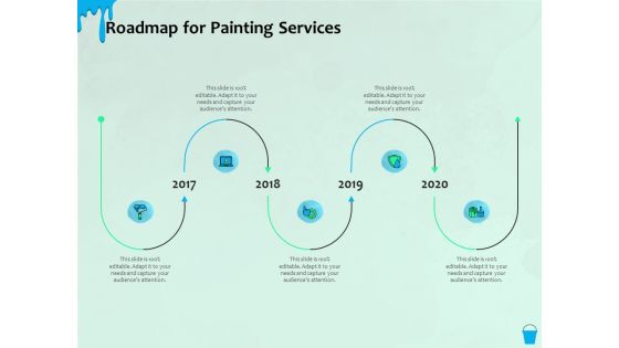 Varnishing Services Agreement Roadmap For Painting Services Ppt Styles Show PDF Varnishing Services Agreement Roadmap For Painting Services Ppt Styles Show PDF