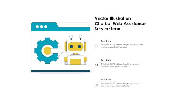 Vector Illustration Chatbot Web Assistance Service Icon Ppt PowerPoint Presentation File Clipart PDF Vector Illustration Chatbot Web Assistance Service Icon Ppt PowerPoint Presentation File Clipart PDF