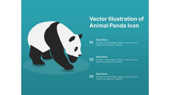 Vector Illustration Of Animal Panda Icon Ppt PowerPoint Presentation Professional Example Vector Illustration Of Animal Panda Icon Ppt PowerPoint Presentation Professional Example