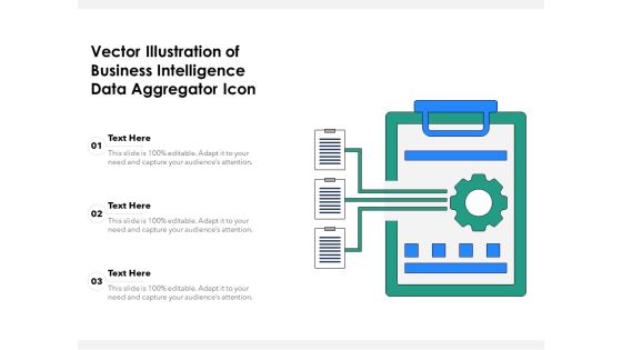 Vector Illustration Of Business Intelligence Data Aggregator Icon Ppt PowerPoint Presentation File Gridlines PDF Vector Illustration Of Business Intelligence Data Aggregator Icon Ppt PowerPoint Presentation File Gridlines PDF