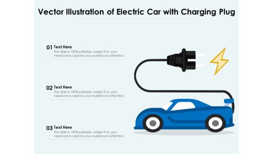 Vector Illustration Of Electric Car With Charging Plug Ppt PowerPoint Presentation Gallery File Formats PDF Vector Illustration Of Electric Car With Charging Plug Ppt PowerPoint Presentation Gallery File Formats PDF