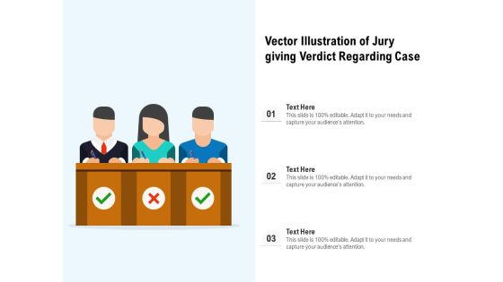 Vector Illustration Of Jury Giving Verdict Regarding Case Ppt PowerPoint Presentation Gallery Portfolio PDF Vector Illustration Of Jury Giving Verdict Regarding Case Ppt PowerPoint Presentation Gallery Portfolio PDF
