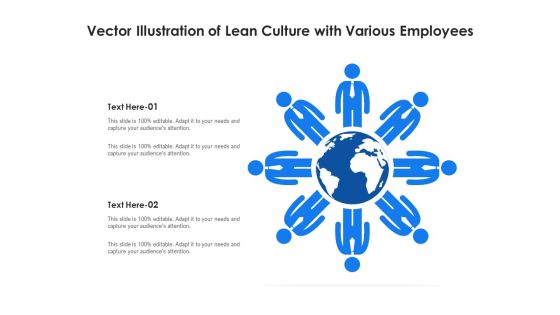 Vector Illustration Of Lean Culture With Various Employees Ppt PowerPoint Presentation Icon Show PDF Vector Illustration Of Lean Culture With Various Employees Ppt PowerPoint Presentation Icon Show PDF