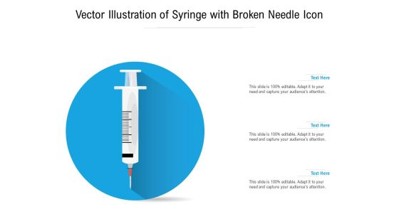 Vector Illustration Of Syringe With Broken Needle Icon Ppt PowerPoint Presentation Pictures Tips PDF Vector Illustration Of Syringe With Broken Needle Icon Ppt PowerPoint Presentation Pictures Tips PDF