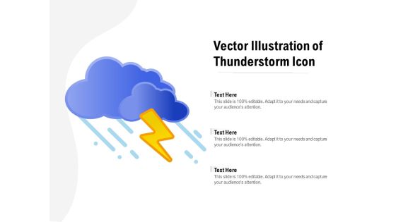 Vector Illustration Of Thunderstorm Icon Ppt Layouts Influencers PDF Vector Illustration Of Thunderstorm Icon Ppt Layouts Influencers PDF
