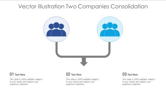 Vector Illustration Two Companies Consolidation Ppt Layouts Format PDF Vector Illustration Two Companies Consolidation Ppt Layouts Format PDF