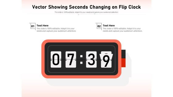 Vector Showing Seconds Changing On Flip Clock Ppt PowerPoint Presentation File Inspiration PDF Vector Showing Seconds Changing On Flip Clock Ppt PowerPoint Presentation File Inspiration PDF