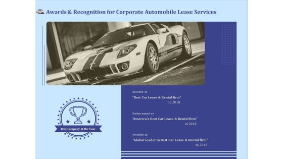 Vehicle Leasing Awards And Recognition For Corporate Automobile Lease Services Clipart PDF Vehicle Leasing Awards And Recognition For Corporate Automobile Lease Services Clipart PDF