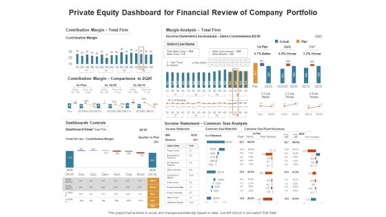 Venture Capitalist Control Board Private Equity Dashboard For Financial Review Of Company Portfolio Plan Elements PDF Venture Capitalist Control Board Private Equity Dashboard For Financial Review Of Company Portfolio Plan Elements PDF