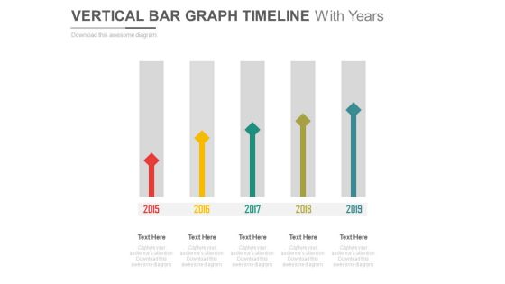 Vertical Arrows Timeline With Years Powerpoint Slides Vertical Arrows Timeline With Years Powerpoint Slides