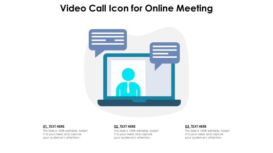 Video Call Icon For Online Meeting Ppt PowerPoint Presentation File Inspiration PDF Video Call Icon For Online Meeting Ppt PowerPoint Presentation File Inspiration PDF