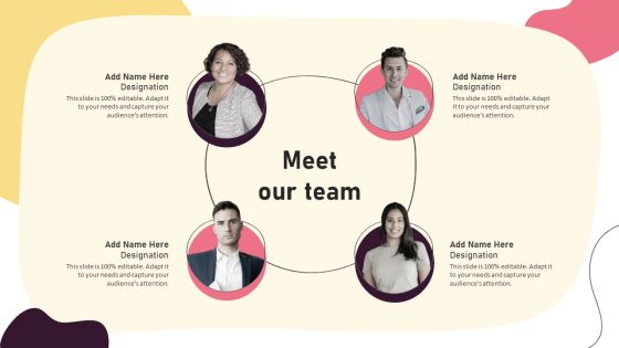 Video Promotion Techniques Meet Our Team Ppt PowerPoint Presentation Gallery Master Slide PDF Video Promotion Techniques Meet Our Team Ppt PowerPoint Presentation Gallery Master Slide PDF
