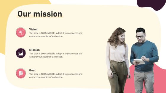 Video Promotion Techniques Our Mission Ppt PowerPoint Presentation Gallery Samples PDF Video Promotion Techniques Our Mission Ppt PowerPoint Presentation Gallery Samples PDF