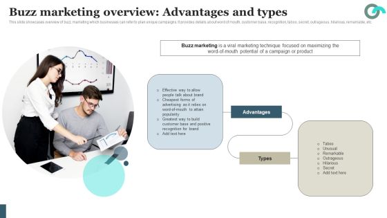 Viral Marketing Techniques To Increase Annual Business Sales Buzz Marketing Overview Advantages And Types Microsoft PDF