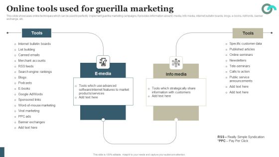 Viral Marketing Techniques To Increase Annual Business Sales Online Tools Used For Guerilla Marketing Formats PDF Viral Marketing Techniques To Increase Annual Business Sales Online Tools Used For Guerilla Marketing Formats PDF