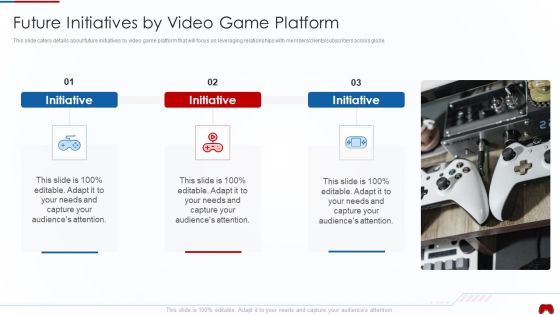 Virtual Adventure Gaming Investor Elevator Pitch Deck Future Initiatives By Video Game Platform Clipart PDF Virtual Adventure Gaming Investor Elevator Pitch Deck Future Initiatives By Video Game Platform Clipart PDF