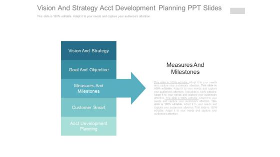 Vision And Strategy Acct Development Planning Ppt Slides Vision And Strategy Acct Development Planning Ppt Slides