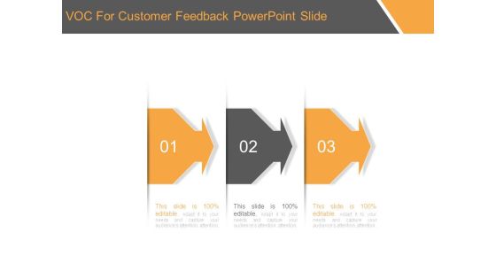 Voc For Customer Feedback Powerpoint Slide Voc For Customer Feedback Powerpoint Slide