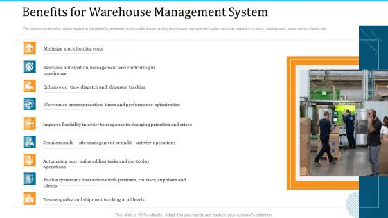 WMS Implementation Benefits For Warehouse Management System Pictures PDF WMS Implementation Benefits For Warehouse Management System Pictures PDF