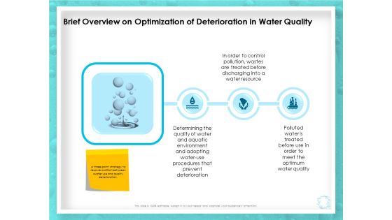WQM System Brief Overview On Optimization Of Deterioration In Water Quality Ppt PowerPoint Presentation Infographics Introduction PDF WQM System Brief Overview On Optimization Of Deterioration In Water Quality Ppt PowerPoint Presentation Infographics Introduction PDF