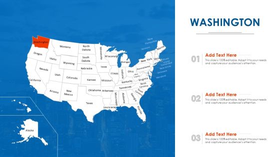 Washington Map PowerPoint Presentation Ppt Template PDF Washington Map PowerPoint Presentation Ppt Template PDF