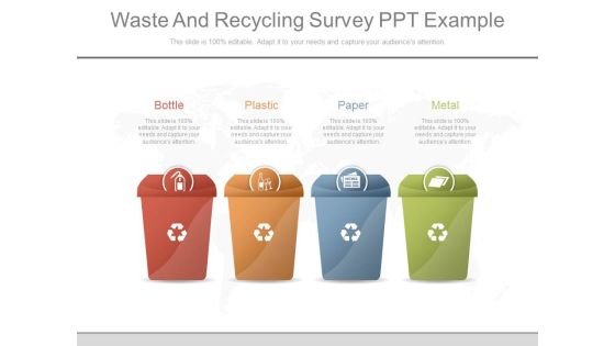 Waste And Recycling Survey Ppt Example Waste And Recycling Survey Ppt Example