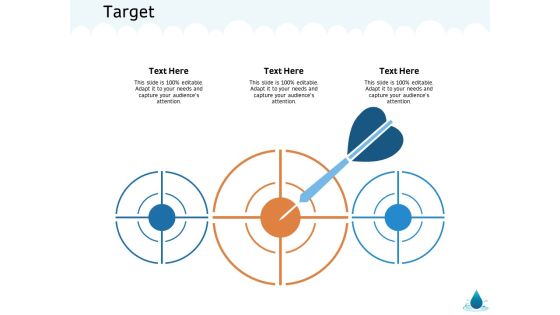 Water NRM Target Ppt Icon Pictures PDF