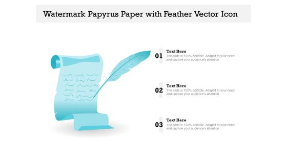 Watermark Papyrus Paper With Feather Vector Icon Ppt PowerPoint Presentation Visual Aids Outline PDF Watermark Papyrus Paper With Feather Vector Icon Ppt PowerPoint Presentation Visual Aids Outline PDF
