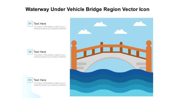Waterway Under Vehicle Bridge Region Vector Icon Ppt PowerPoint Presentation File Slide Portrait PDF Waterway Under Vehicle Bridge Region Vector Icon Ppt PowerPoint Presentation File Slide Portrait PDF